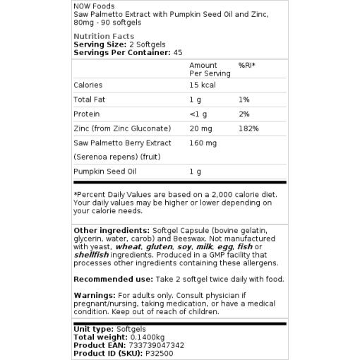 80 mg - 90 softgels