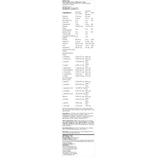 ikke-aromatiseret - 544g