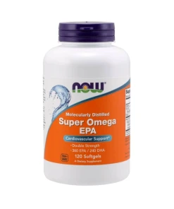 Super Omega EPA Molekylært Destilleret - 120 softgels