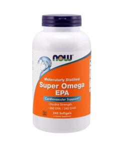 Super Omega EPA Molekylært Destilleret - 240 Softgels