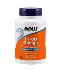 Tri-3D Omega - 90 bløde kapsler