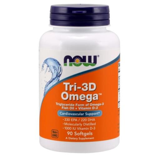 Tri-3D Omega - 90 bløde kapsler