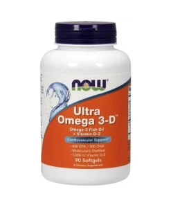 Ultra Omega 3-D med D-3-vitamin - 90 softgels