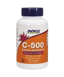 Vitamin C-500 Calcium Ascorbat-C - 100 kapsler