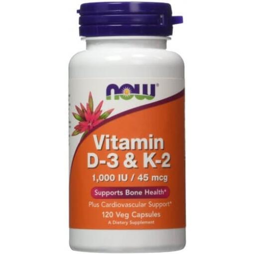 Vitamin D3 & K2 - 120 kapsler