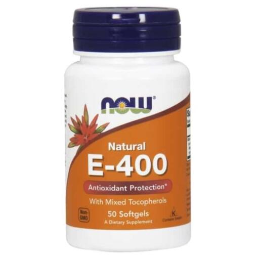 Vitamin E-400 - Naturligt (blandede tocopheroler) - 50 softgels