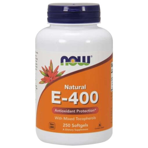 Vitamin E-400 - Naturligt (blandede tocopheroler) - 250 softgels