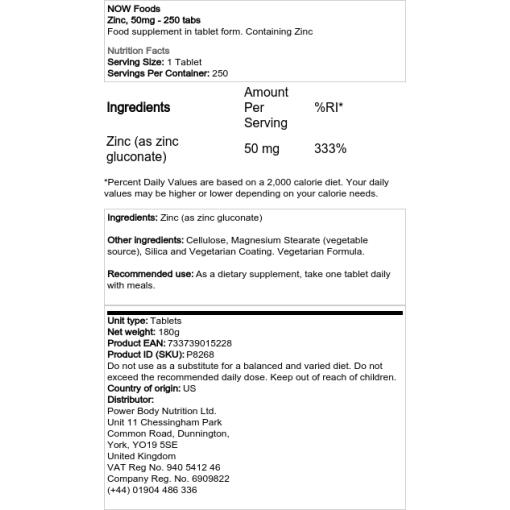 50 mg - 250 tabletter