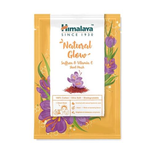 Naturlig Glød Safran & Vitamin C Ansigtsmaske - 30 ml