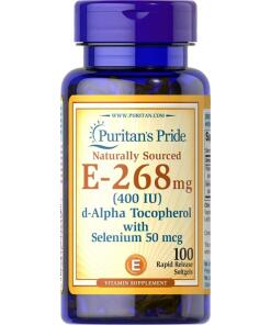 Naturligt fremstillet vitamin E med selen