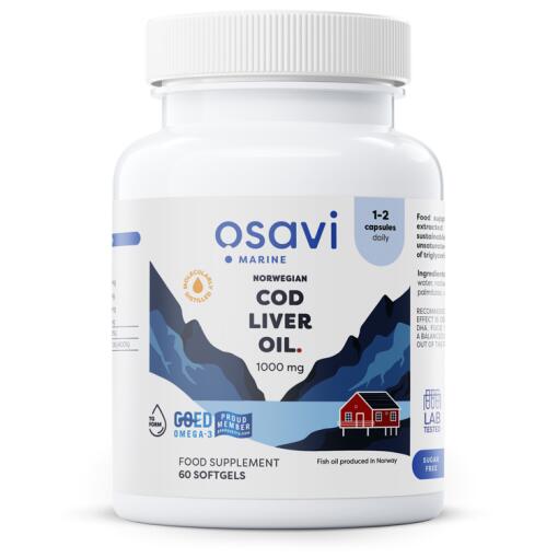 Norsk Torskeleverolie Softgels