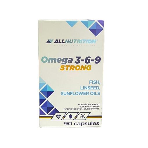 Omega 3-6-9 Stærk - 90 kapsler