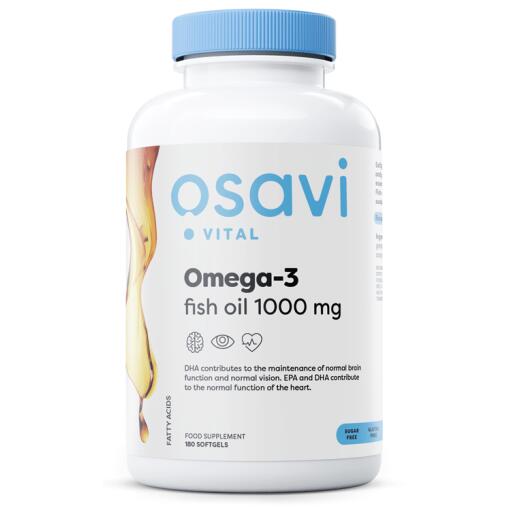 Molekylært destilleret Omega-3 fiskeolie
