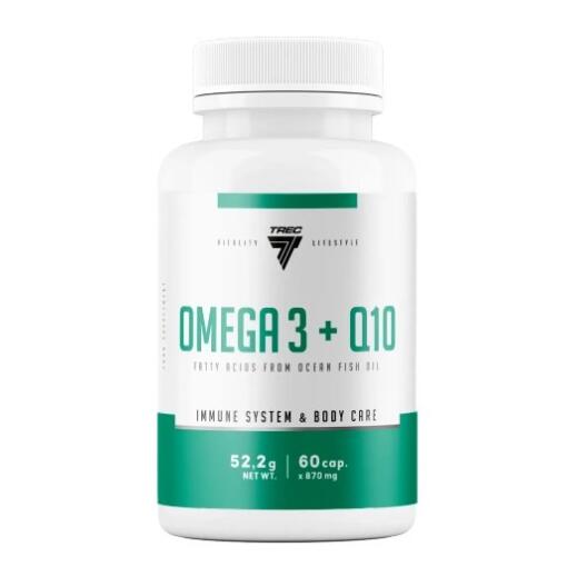 Omega 3 + Q10 - 60 kapsler