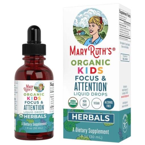 Økologiske Børns Fokus & Opmærksomhed Flydende Dråber - 30 ml
