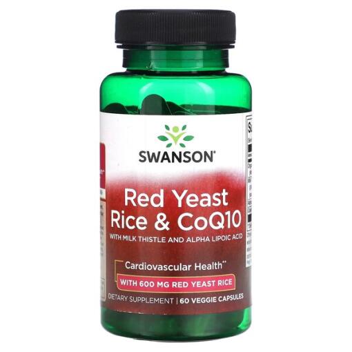 Rød Gærris & CoQ10 - 60 vcaps