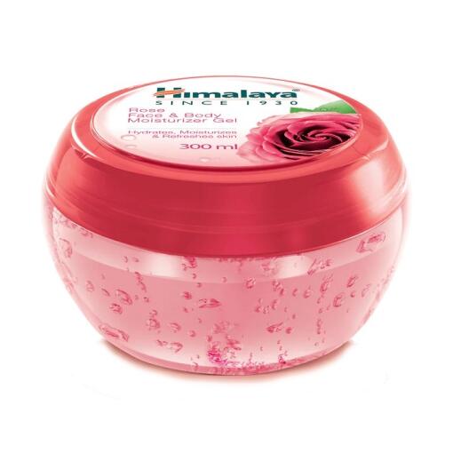 Rose Ansigt & Krop fugtgivende Gel - 300 ml