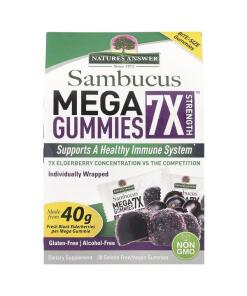Sambucus Mega Gummies 7X Styrke