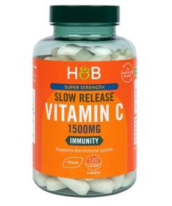 Superstyrke C-vitamin med langsom frigivelse