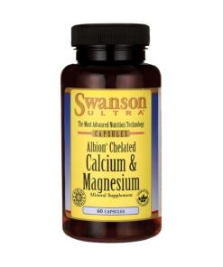 Albion Calcium & Magnesium - 60 kapsler