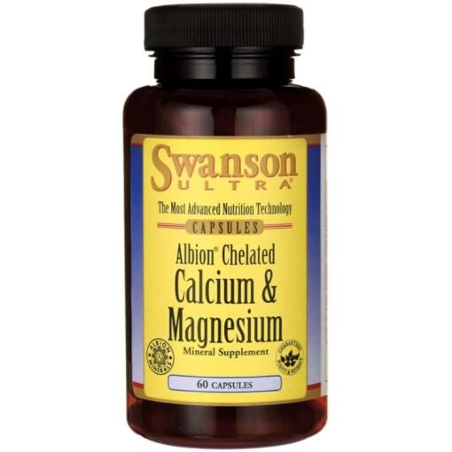 Albion Calcium & Magnesium - 60 kapsler