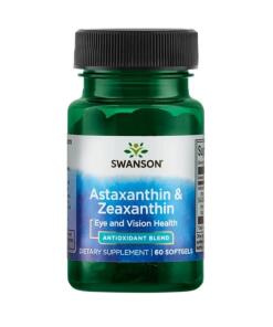 Astaxanthin & Zeaxanthin - 60 bløde kapsler