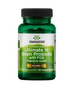 Dr. Stephen Langers Ultimative 16-Stamme Probiotika med FOS