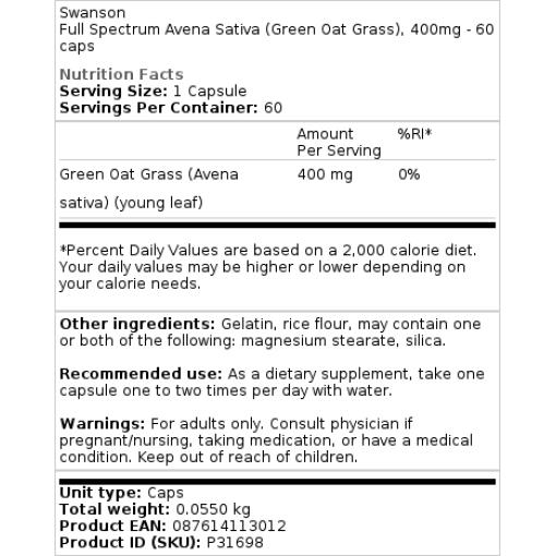 400 mg - 60 kapsler