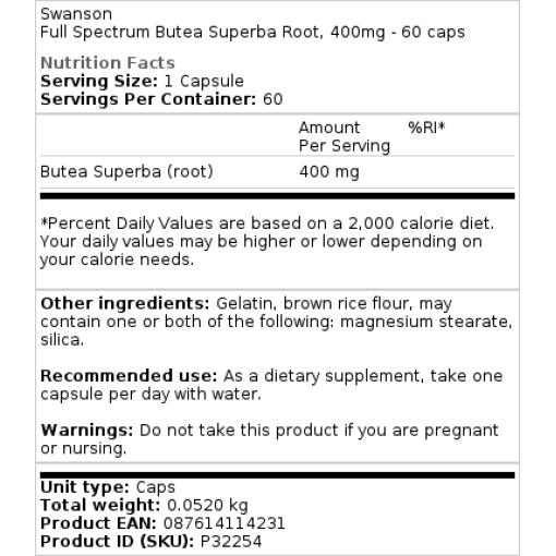 400 mg - 60 kapsler