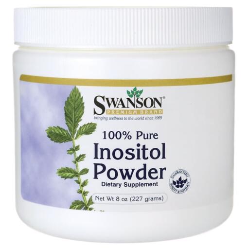 Inositolpulver - 100 % rent - 227 g
