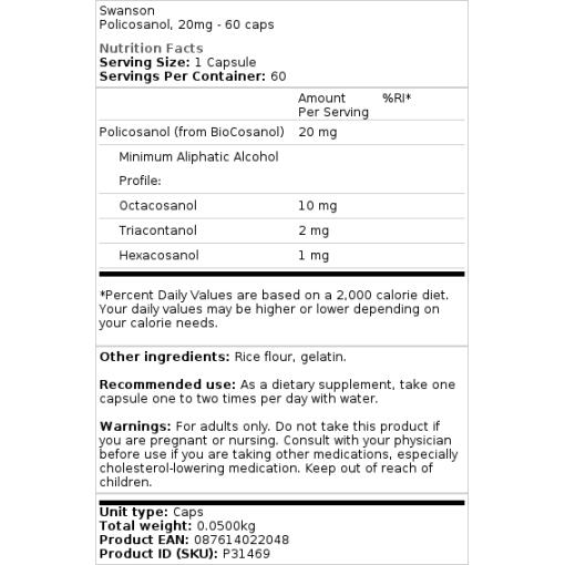 20 mg - 60 kapsler