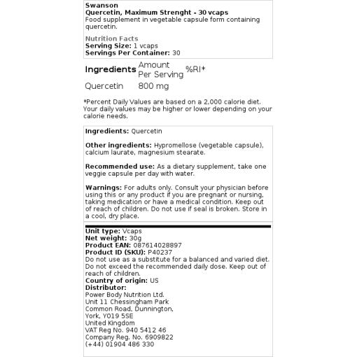 Maksimal Styrke - 30 kapsler