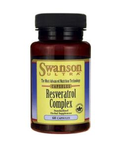 Resveratrol-kompleks - 60 kapsler