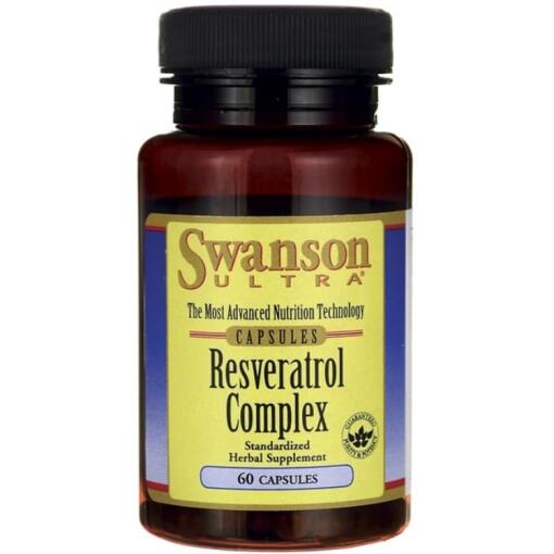 Resveratrol-kompleks - 60 kapsler