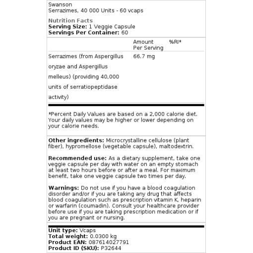 40.000 enheder - 60 kapsler