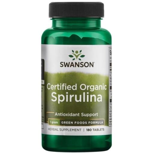 Økologisk Spirulina - 180 tabletter