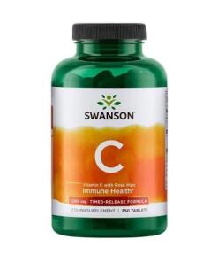 C-vitamin med hybenekstrakt - Tidsfrigivelse