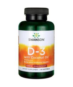 D-3-vitamin med kokosolie