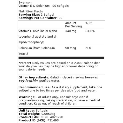 400 IE - 90 bløde kapsler