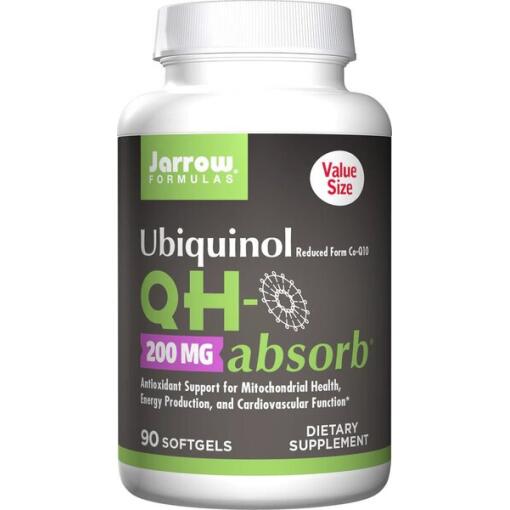 Ubiquinol QH-absorber - 200mg - 90 bløde kapsler