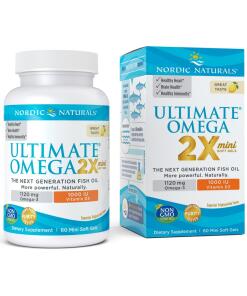 Ultimate Omega 2X Mini med D-vitamin