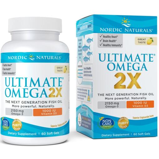Ultimate Omega 2X med D-vitamin