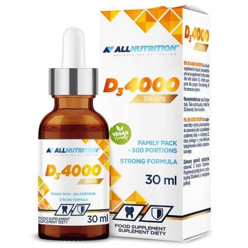 D3 Vitamin 4000 Dråber - 30 ml