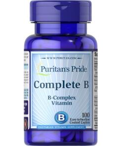 B-kompleks Vitaminer - 100 kapsler