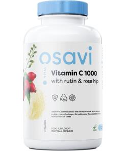 Vitamin C1000 med Rutin & Hyben - 180 veganske kapsler