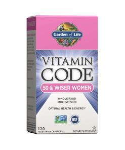 Vitamin Code 50 & Wiser Kvinder - 120 kapsler