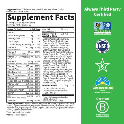 tyggetablet-multivitamin til børn