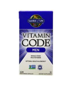Vitamin Code Mænd - 120 vegetabilske kapsler