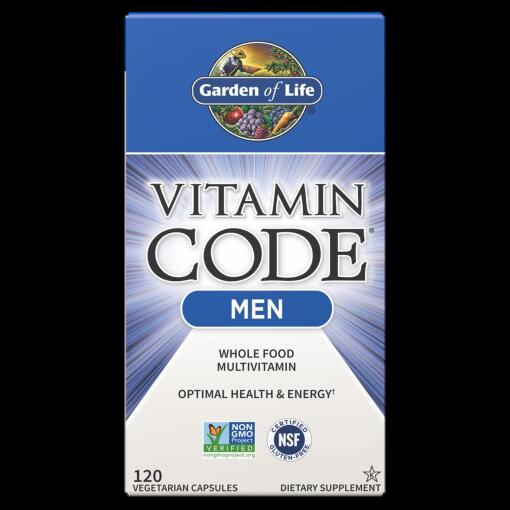 Vitamin Code Mænd - 240 vegetabilske kapsler