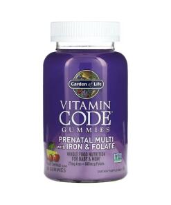 Vitamin Code Prenatal Multi med Jern & Folsyre Gummier